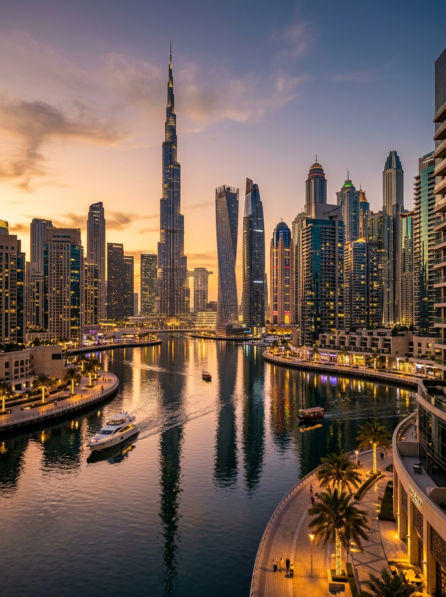 GCC Dubai Skyline